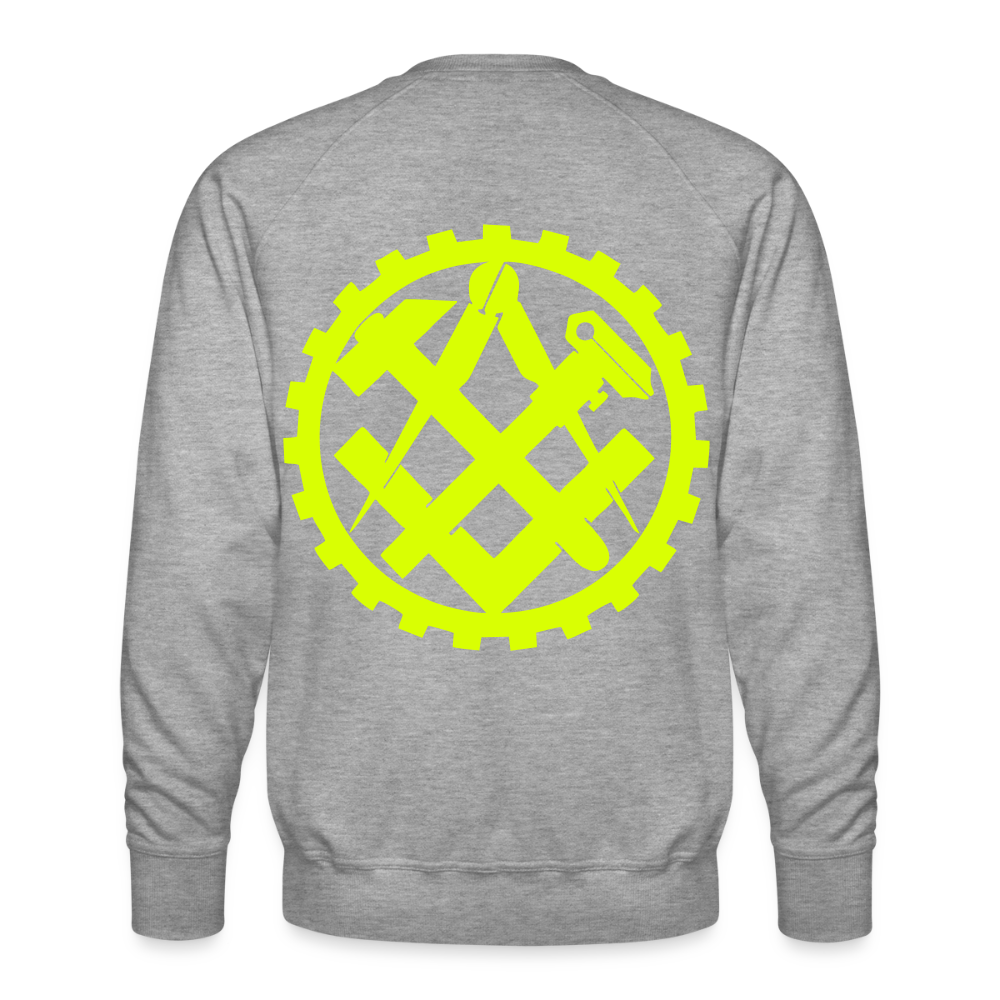 Unisex Premium Pullover "Mechaniker" neongelb Männer Premium Pullover