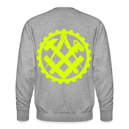 Unisex Premium Pullover "Mechaniker" neongelb Männer Premium Pullover