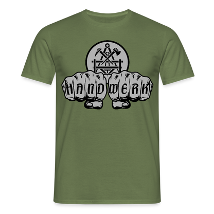 Unisex T-Shirt "Betonbauer" Militärgrün Männer T-Shirt