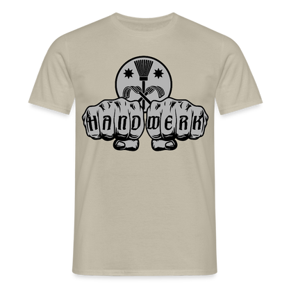 Unisex T-Shirt "Schornsteinfeger" Sandbeige Männer T-Shirt