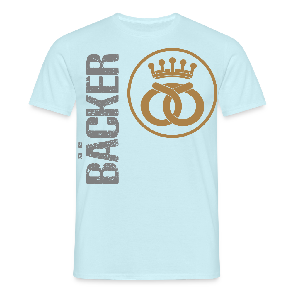 Unisex T-Shirt "Bäcker" Sky Männer T-Shirt