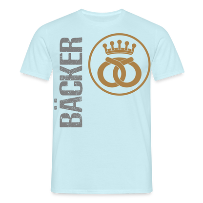Unisex T-Shirt "Bäcker" Sky Männer T-Shirt