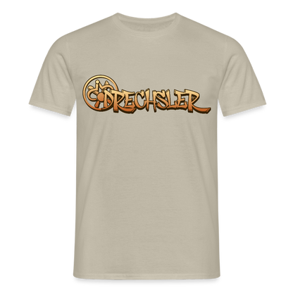 Unisex T-Shirt "Drechsler" Sandbeige Männer T-Shirt