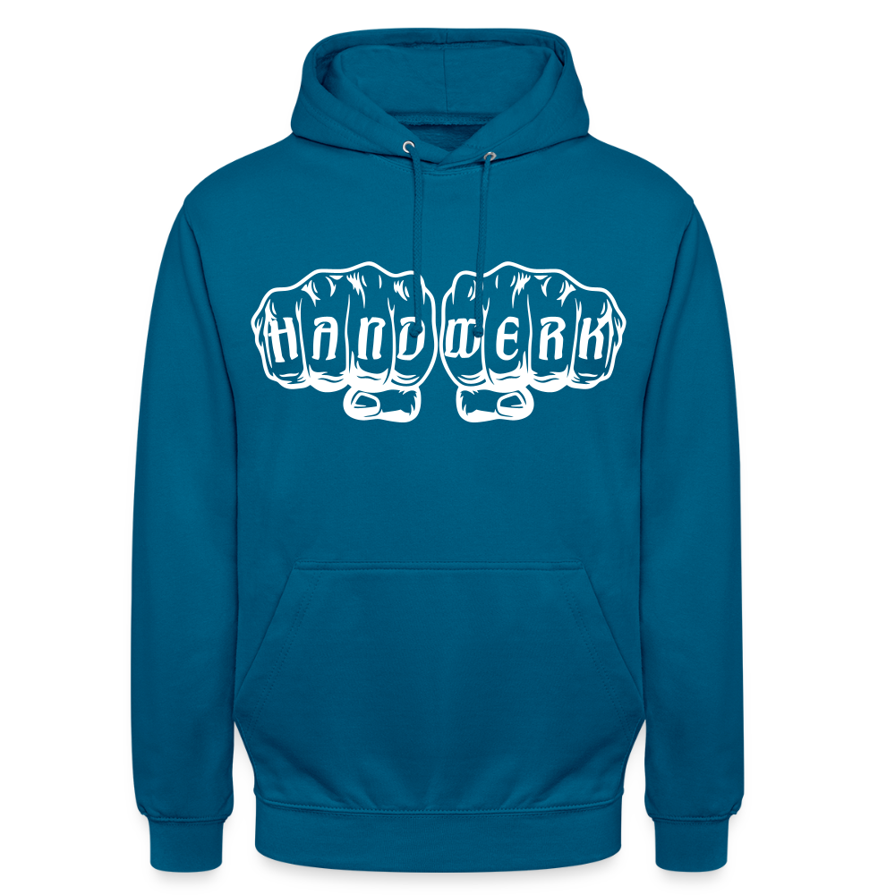Unisex Hoodie "Handwerk" Tiefseeblau Unisex Hoodie