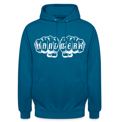 Unisex Hoodie "Handwerk" Tiefseeblau Unisex Hoodie