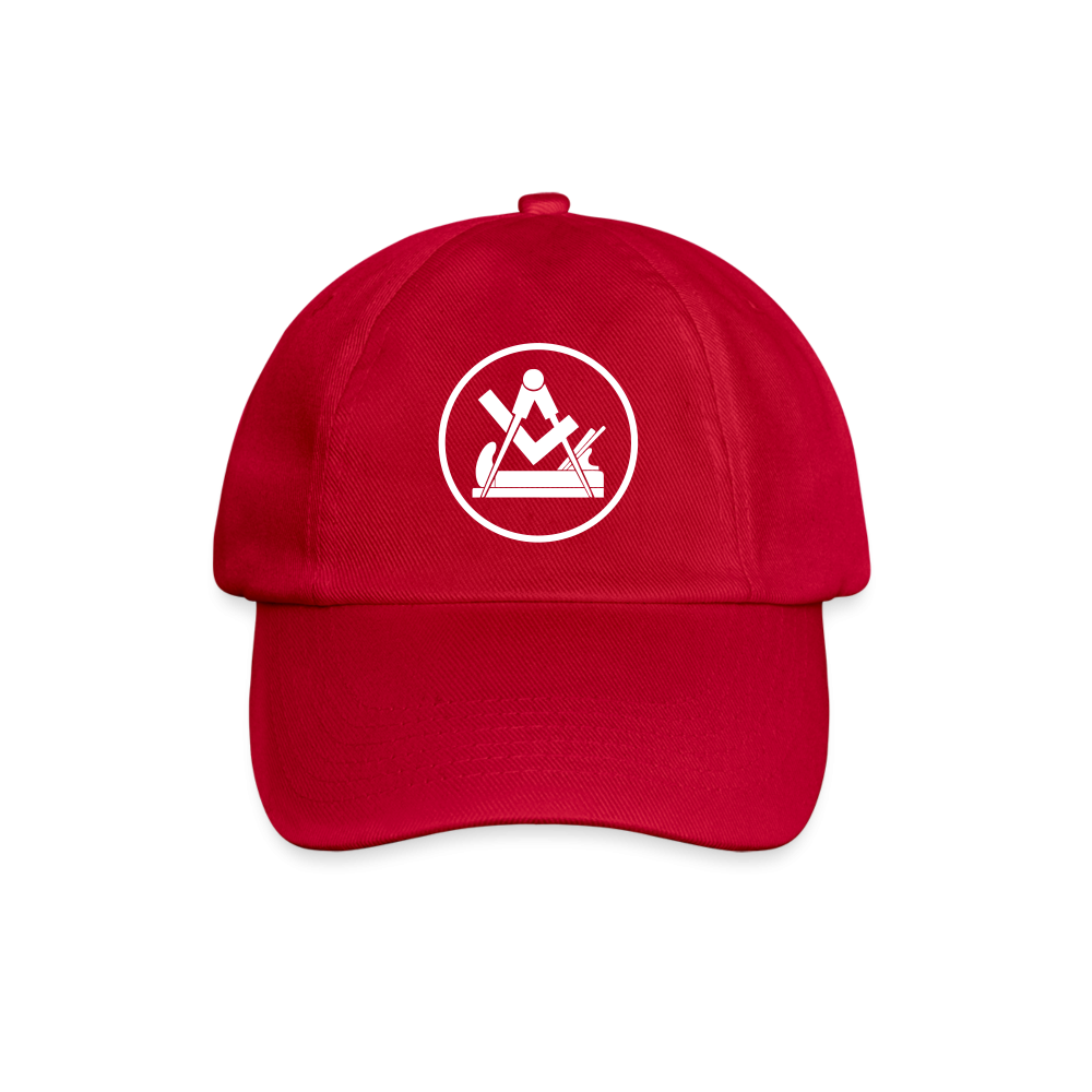 Baseballkappe "Schreiner/Tischler" klassisch Rot One size Baseballkappe