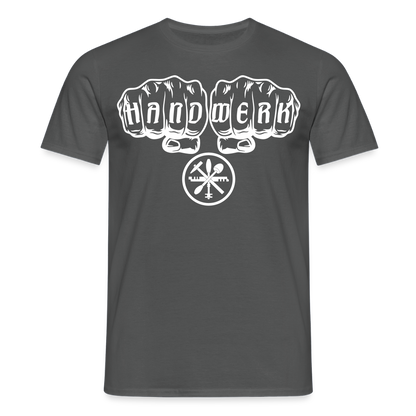 Unisex T-Shirt "Glaser" Anthrazit Männer T-Shirt