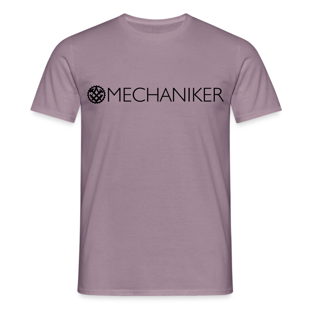 Unisex T-Shirt "Mechaniker" Lilagrau Männer T-Shirt