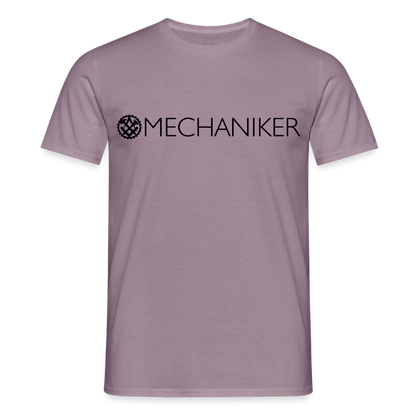 Unisex T-Shirt "Mechaniker" Lilagrau Männer T-Shirt