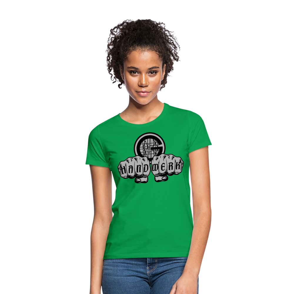 Frauen T-Shirt "Gerüstbauer" - Kelly Green