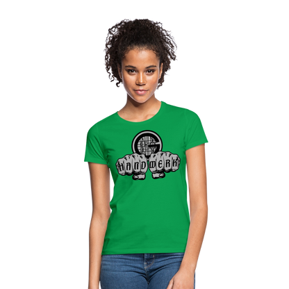 Frauen T-Shirt "Gerüstbauer" - Kelly Green