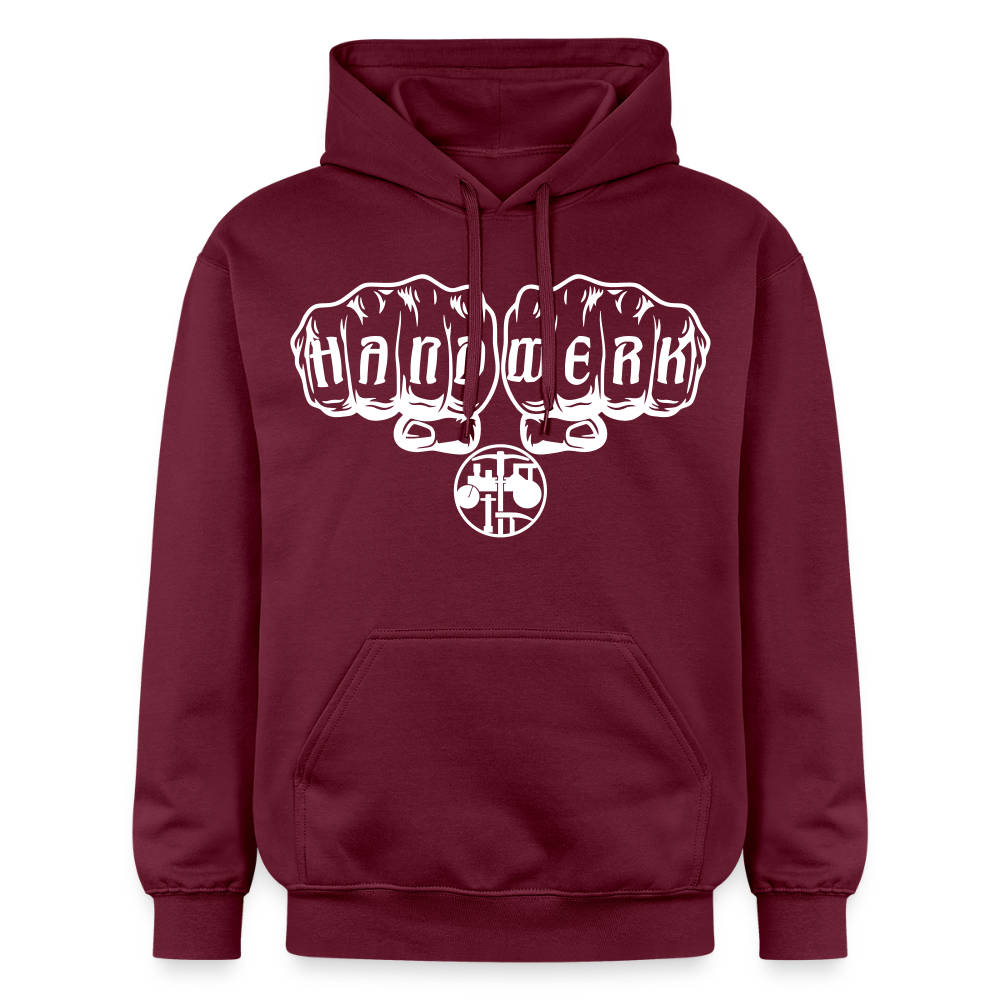 Gildan Unisex Softstyle® "Strassenbauer" Maroon Gildan Unisex Softstyle® Midweight Hoodie