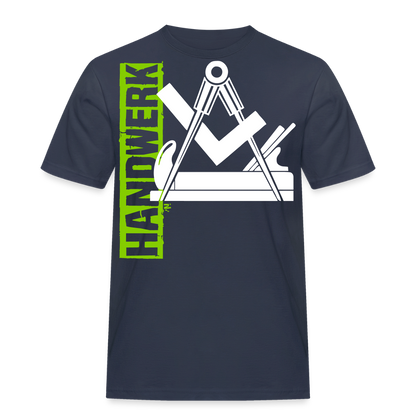 Unisex Workwear T-Shirt "Schreiner/Tischler" Navy Männer Workwear T-Shirt