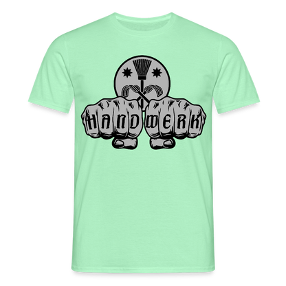 Unisex T-Shirt "Schornsteinfeger" Mintgrün Männer T-Shirt