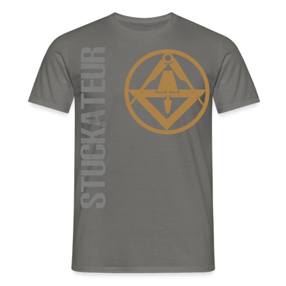 Unisex T-Shirt "Stuckateur" Graphit Männer T-Shirt