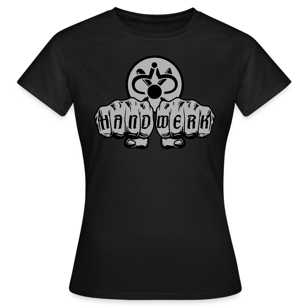 Frauen T-Shirt "Drechsler" Schwarz Frauen T-Shirt