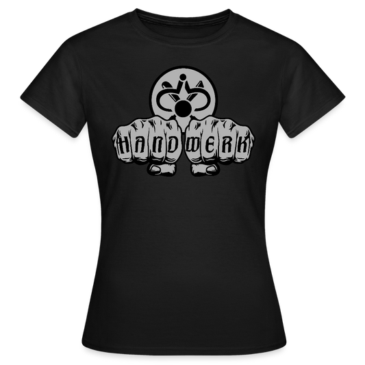 Frauen T-Shirt "Drechsler" Schwarz Frauen T-Shirt