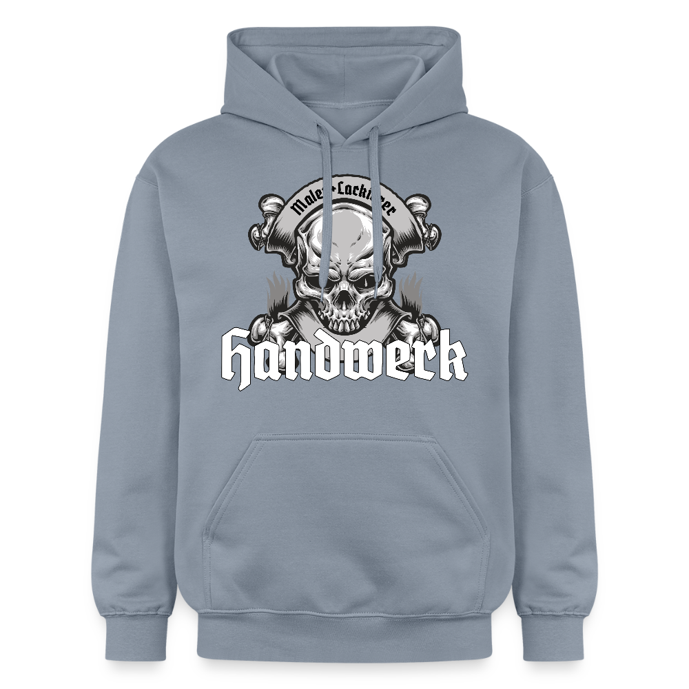 Unisex Hoodie "Skull-Maler/Lackierer" Blau Gildan Unisex Softstyle® Midweight Hoodie