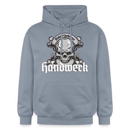 Unisex Hoodie "Skull-Maler/Lackierer" Blau Gildan Unisex Softstyle® Midweight Hoodie