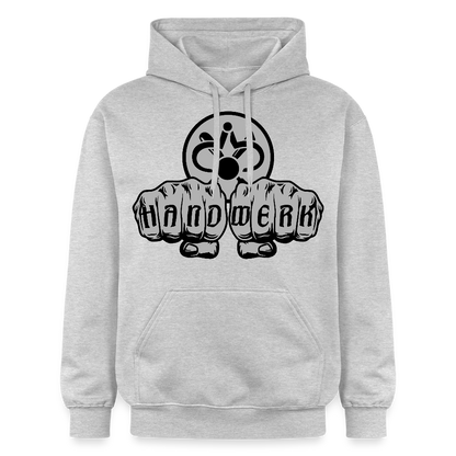 Gildan Unisex Softstyle® "Drechsler" Hellgrau meliert Gildan Unisex Softstyle® Midweight Hoodie