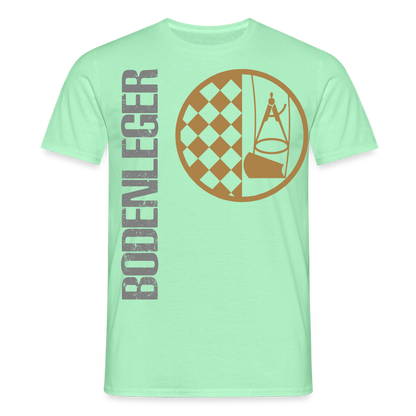 Unisex T-Shirt "Bodenleger" Mintgrün Männer T-Shirt