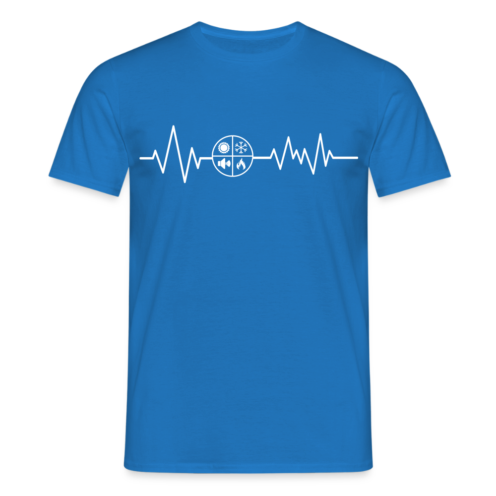 Unisex T-Shirt "Isolierer" Royalblau Männer T-Shirt