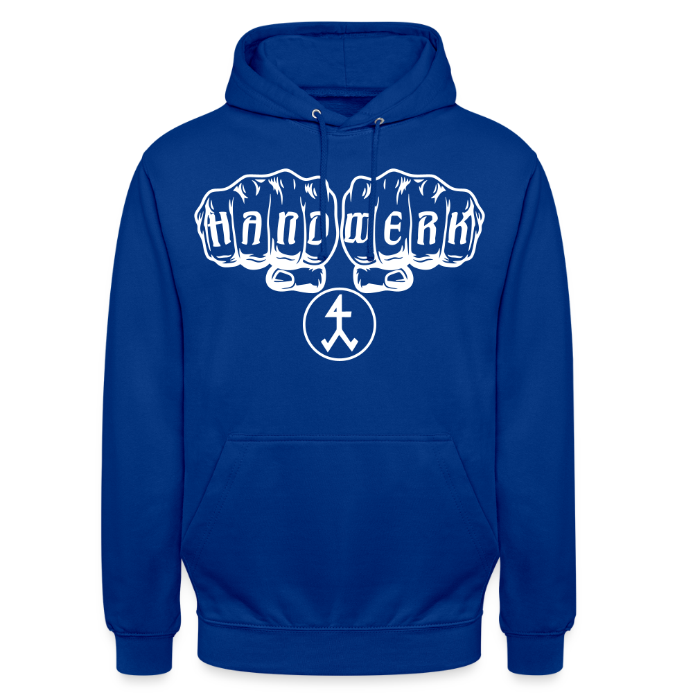 Unisex Hoodie "Steinmetz" Royalblau Unisex Hoodie