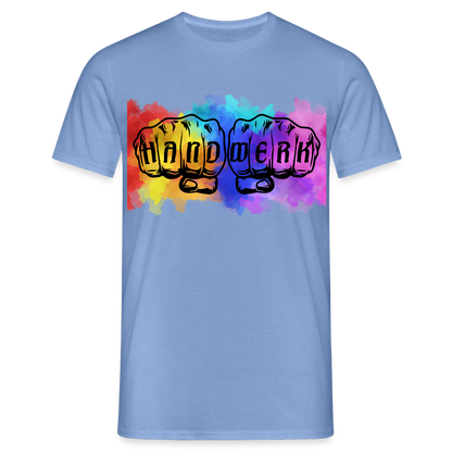 Unisex T-Shirt "Splash-Handwerk" carolina blue Männer T-Shirt