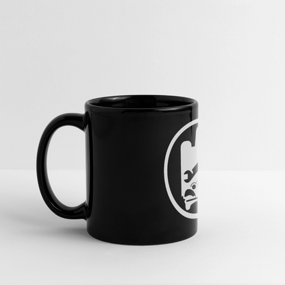 Panoramatasse schwarz "KFZ-Mechaniker" Panoramatasse farbig