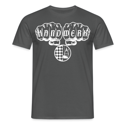 Unisex T-Shirt "Bodenleger" Anthrazit Männer T-Shirt