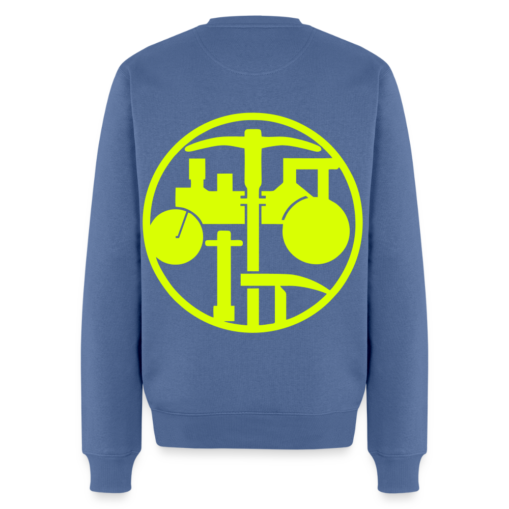 Unisex Premium Pullover "Strassenbauer" neongelb Männer Premium Pullover