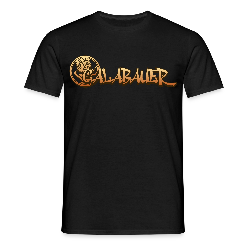Unisex T-Shirt "Galabauer" Schwarz Männer T-Shirt