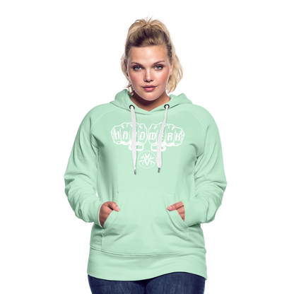 Frauen Premium Hoodie "Spengler" - helles Mintgrün