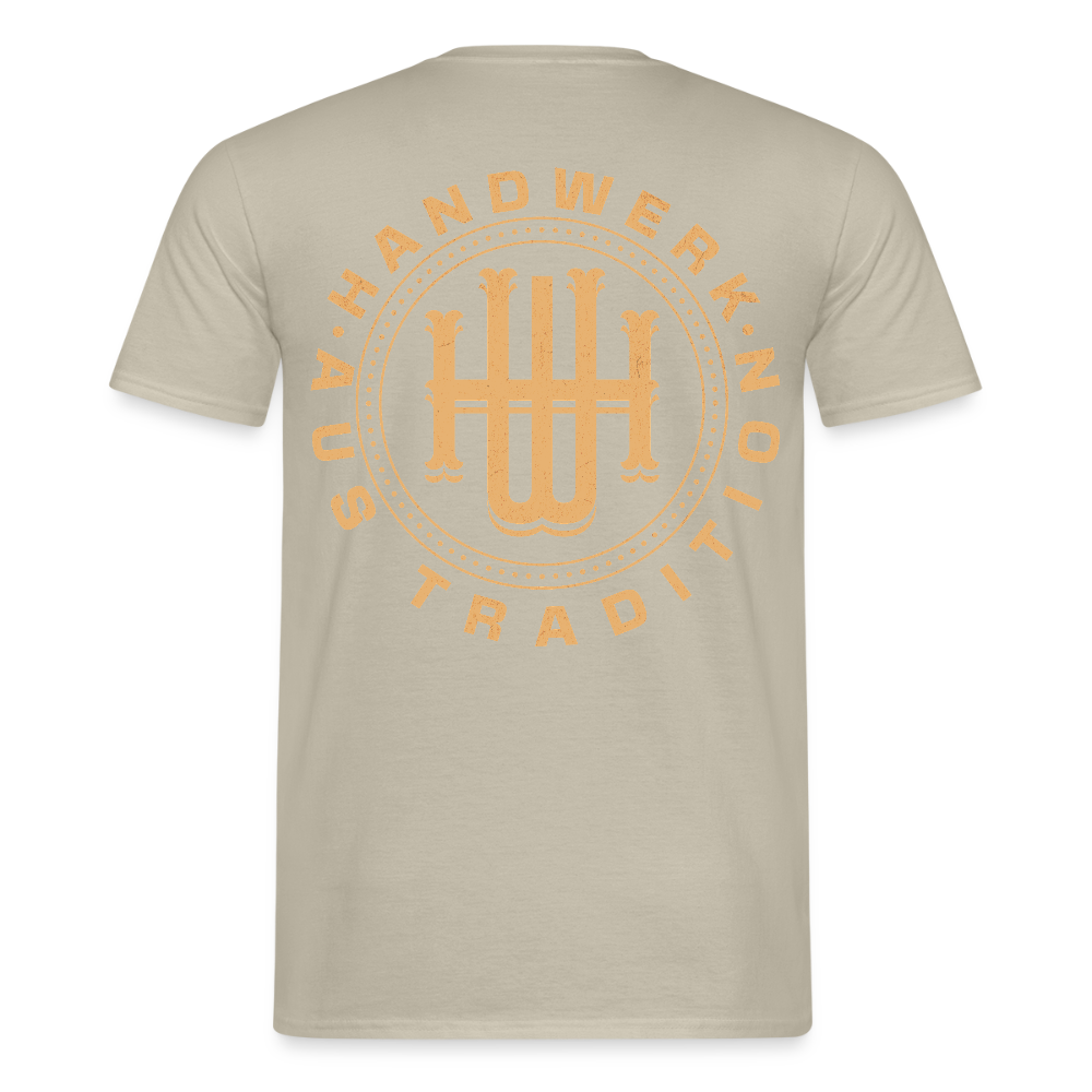 Unisex T-Shirt "Handwerk" (beidseitig bedruckt) Männer T-Shirt