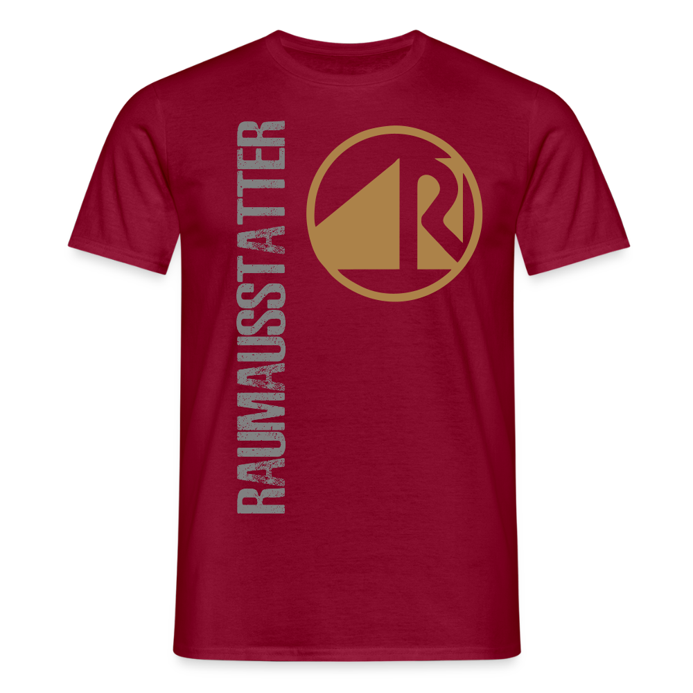 Männer T-Shirt "Raumausstatter" Ziegelrot Männer T-Shirt