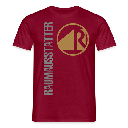 Männer T-Shirt "Raumausstatter" Ziegelrot Männer T-Shirt