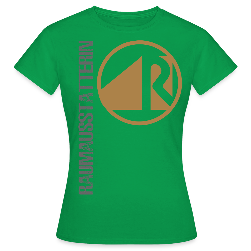 Frauen T-Shirt "Raumausstatterin" Kelly Green Frauen T-Shirt