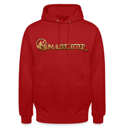 Unisex Hoodie "Raumausstatter" Rot Unisex Hoodie