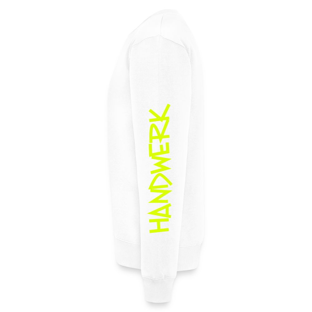 Unisex Premium Pullover "Klimatechniker" neongelb Männer Premium Pullover