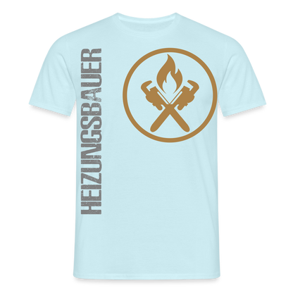 Unisex T-Shirt "Heizungsbauer" Sky Männer T-Shirt