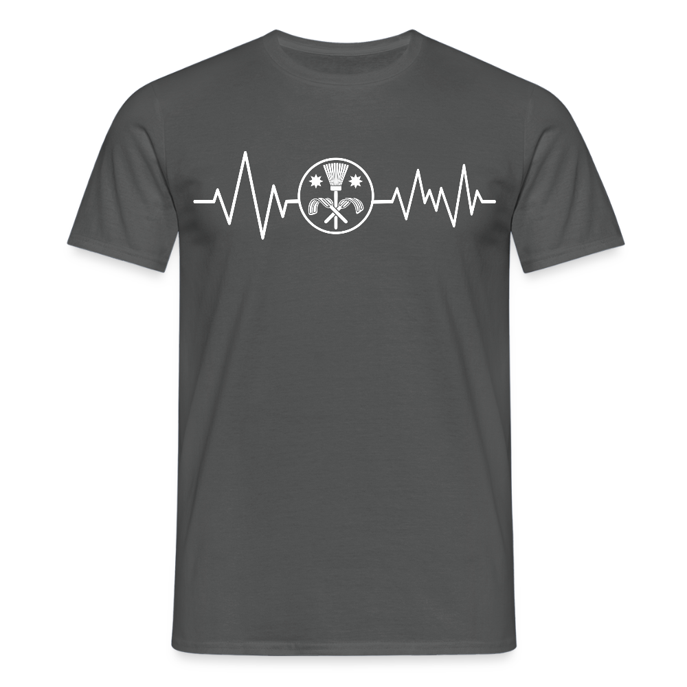 Unisex T-Shirt "Schornsteinfeger" Anthrazit Männer T-Shirt
