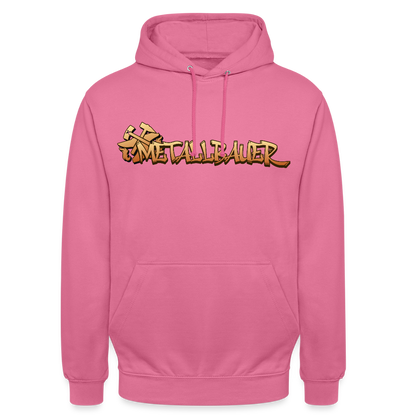Unisex Hoodie "Metallbauer" Pink Unisex Hoodie
