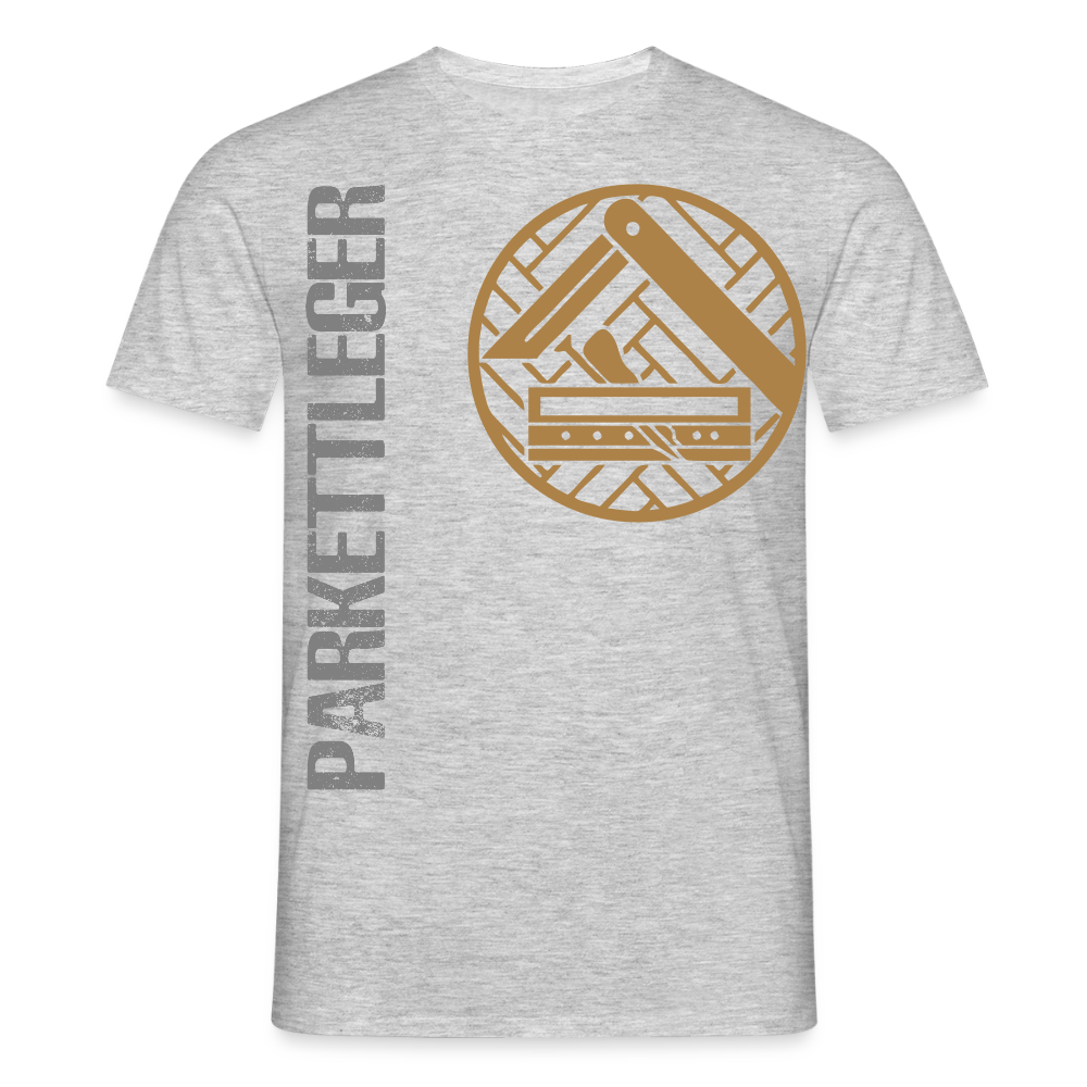 Unisex T-Shirt "Parkettleger" Grau meliert Männer T-Shirt