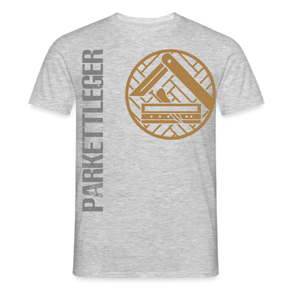 Unisex T-Shirt "Parkettleger" Grau meliert Männer T-Shirt