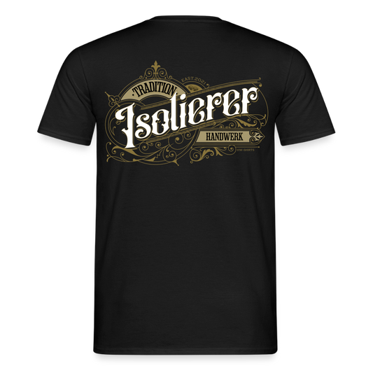 Unisex T-Shirt "Isolierer"-Nostalgie Schwarz Männer T-Shirt {{ color }}