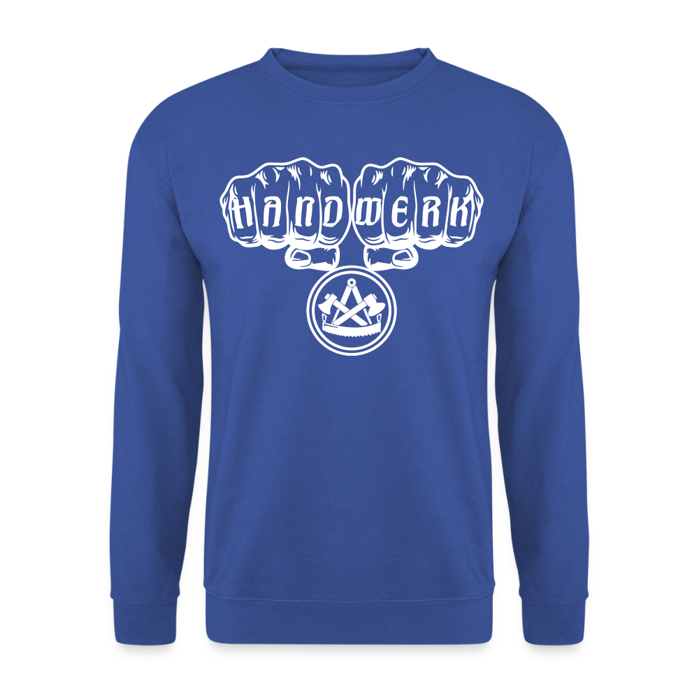 Unisex Pullover "Zimmermann" - Royalblau