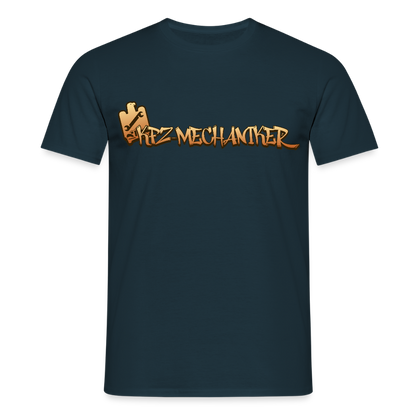 Unisex T-Shirt "KFZ-Mechaniker" Navy Männer T-Shirt