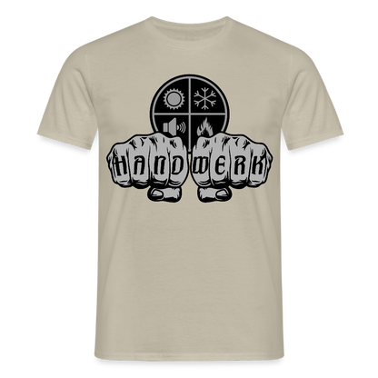 Unisex T-Shirt "Isolierer" Sandbeige Männer T-Shirt