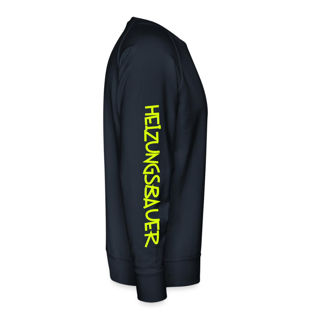 Unisex Premium Pullover "Heizungsbauer" neongelb Männer Premium Pullover