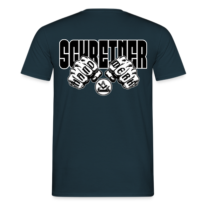 Unisex T-Shirt "Schreiner" Navy Männer T-Shirt